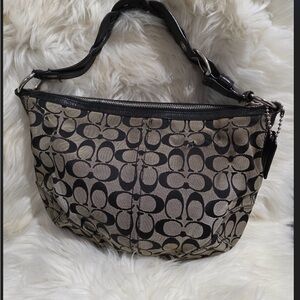Elegant Black and Tan Designer Women's Bag